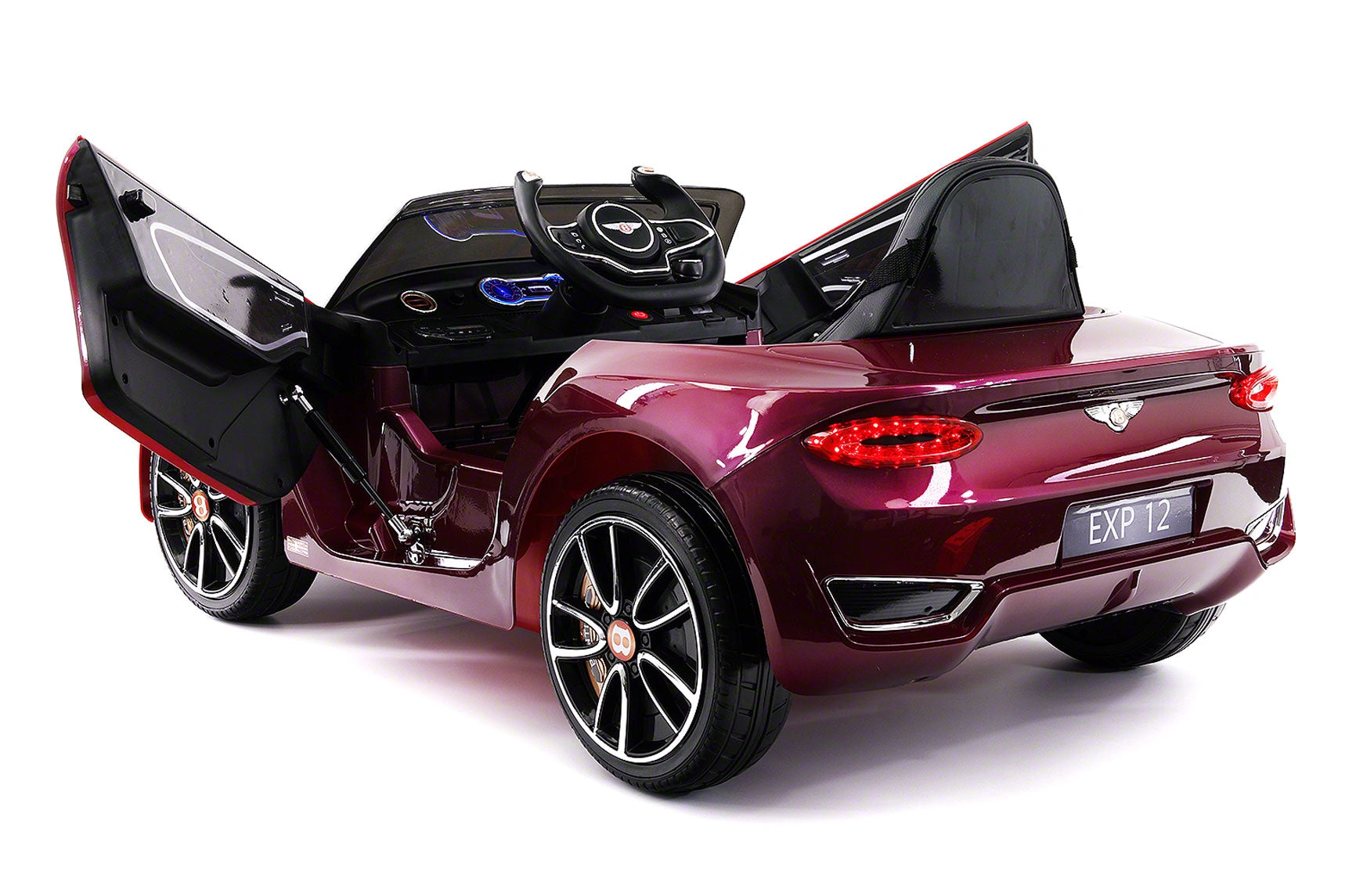 Magenta Bentley EXP 12V Ride On For Kids: Remote Control Fun Unleashed. Get Yours Today!